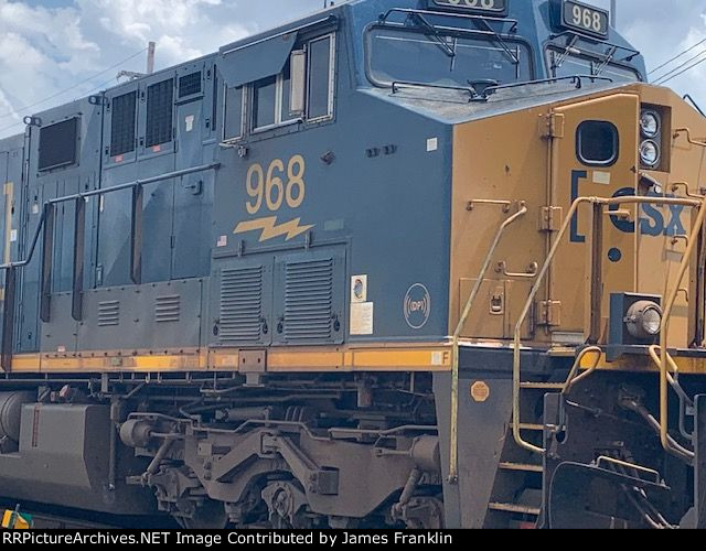 CSX 968 train building